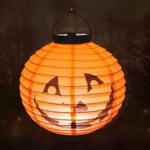 [셀러에이드](별별창고) 할로윈캠핑 원형 풍등 건전지 포토존 꾸미기 할로윈