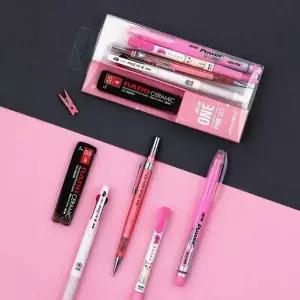 [셀러에이드]핑크 올인원 문구 선물 세트 센스있는 초등 필기구 팬시 올인원