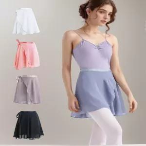 에투르 쉬폰 발레 스커트 성인 발레복 폴댄스 취미 무용복 라인댄스치마