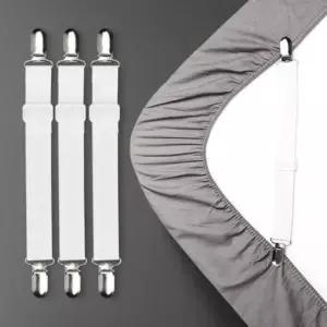 이불 침구 일자형 집게 클립 세트 침대고정밴드 패드 매트시트