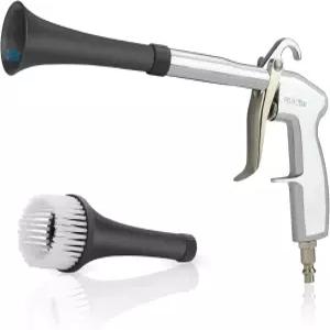 2세트 노즐 고압 에어 블로우 건 차량 실내 카펫 시트용 내부 청소기가 장착된 RVGIVE 청소기