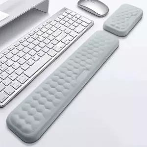 [셀러에이드]키보드 마우스 손목 보호패드 2종세트 쿠션 받침대 인체공학