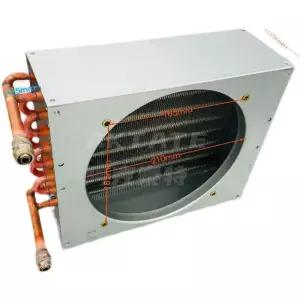 수냉식 열교환기 라디에이터 쿨러 팬 물콘 판형 냉각 방열 모터 가정용 스핀들