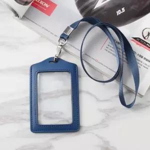 가죽홀더 형홀더 카드 명함 명찰 교통카드 가죽 케이스+ 신분증 양면