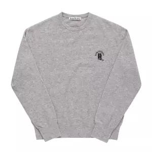 [롯데백화점]아크네스튜디오 B60293 LIGHT GREY BROWN MELANGE 남성 니트