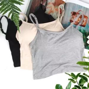 롱 밴드 브라탑 끈브라 모달브라탑 여성속옷 이너브라탑 캡브라탑