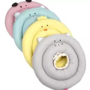 피부회복용 반려견 넥카라 병아리 옐로우 XL 이물질차단 상처핥기