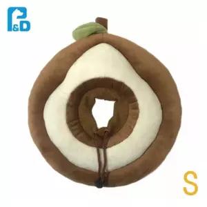 핥음방지 강아지 목보호대 아보카도 S 강아지 목커버 넥카라 핥음방지 애견 수술