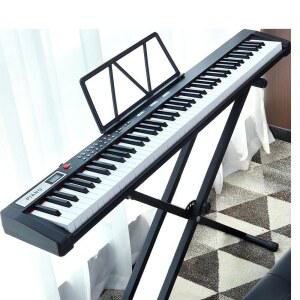 피아노 88 해머 집콕 포터블 디지털피아노추천 건반 손잡이 무선 헤비 스마트 접이식