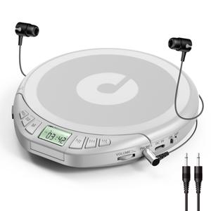 구에레이 Gueray 휴대용 CD플레이어 MP3 지원 어학 학습용 차량용