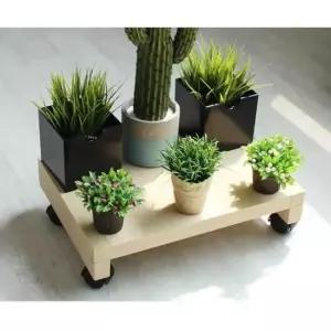 거실화분받침대 이동식 화분 받침대 바퀴 선반 다용도 진열 정리대