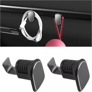 YGDMD 2PCS 장갑 상자용 자동차 후크 우산/열쇠 걸이용 보조 조종사 상자 정리함 SUV에 맞는 필수 지갑