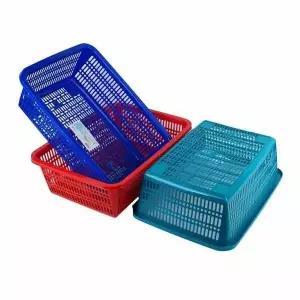 PP RAK468T9 직사각 다용도 바구니-4호 색상임의상품