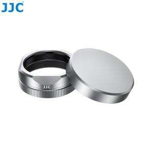 JJC 스퀘어 메탈 렌즈 후드 쉐이드 캡 포함 후지필름 X 하프 UV 필터 호환