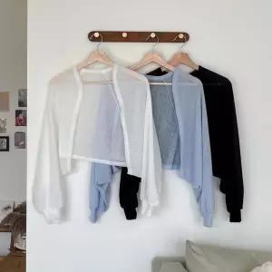 [신상오픈런]커버업 살안타템 시스루 여름가디건 오픈볼레로 (30098524)