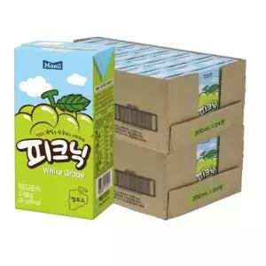 매일 피크닉 청포도 200ml 48개
