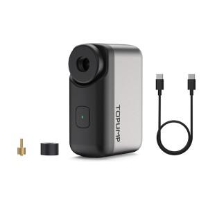 TOPUMP TB2 자전거 무선 타이어 팽창기 용 전기 미니 소형 펌프 450mAh 7.4V 배터리 120PSI Max Schr Prest