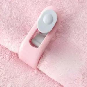 이불 침구 바늘 없는 커튼 고정집게