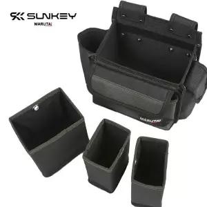 [RIZPICK]공구정리함 휴대용 툴백 공구통 1680D 225x155x225 수납 버클 못주머니