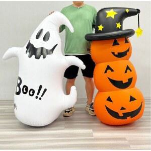 할로윈풍선 세트 고스트 펌킨 튜브 장식 파티