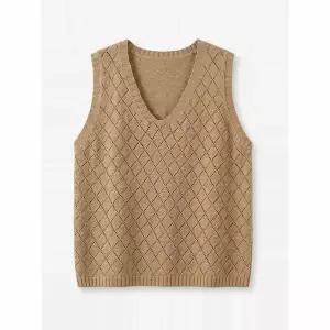 [하프클럽/카라]KARRA (77까지)다이아펀칭브이넥베스트_A3F0445