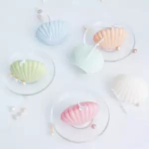 조개 캔들 틀 1 조개몰드 소 천연 답례품 선물용