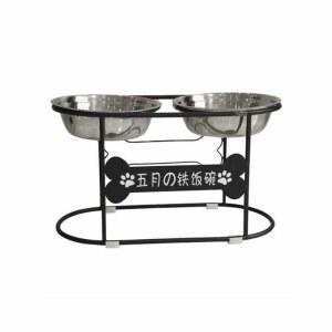 물그릇 식기 캐릭터 스테인리스밥그릇 반려 높이 다둥이 전용식기 루크루제강아지 루크루제