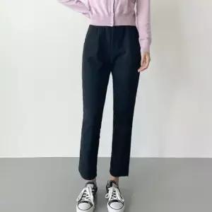 [의류] 여성 스판 밴딩 일자팬츠 1P 봄 슬림 편한바지