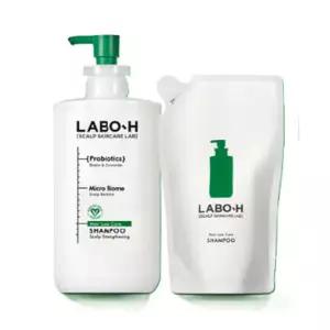 라보에이치 두피강화샴푸 탈모증상완화 750ml+리필 600ml