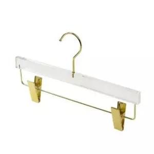 [생활] 아크릴 브라이트룸 자국없는 집게바지걸이 옷걸이
