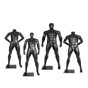 남성 전신 상반신 전시 머슬핏 옷가게