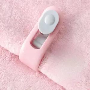 이불 침구 바늘 없는 커튼 고정집게