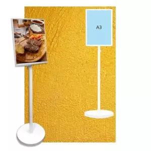철제배너 안내판 포스터 스탠드 메뉴판 거치대 입간판 배너 A3