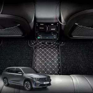 자동차용품 뉴그랑콜레오스 운전석조수석킥매트+센터콘솔매트set