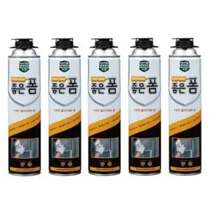 다목적 폴리 우레탄폼 스프레이 건용 5개