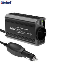 Meind 300W 자동차 인버터 DC 12V AC 220V 전원 인버터, 휴대 전화 노트북 태블릿 충전기 용 5.4A 듀얼 USB 포함