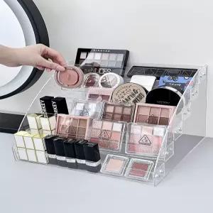 다층 화장품 정리랙 정리함 정리 투명 대용량