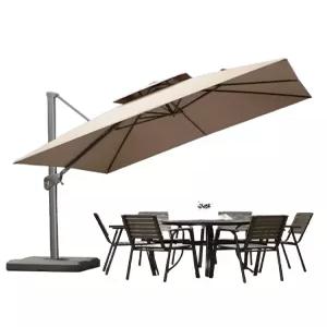 야외 대형 사각 폴딩 낚시 그늘막 해수욕장 파라솔