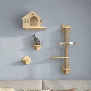 고양이 벽선반 놀이터 브릿지 캣트리 놀이공원 등반 패키지6