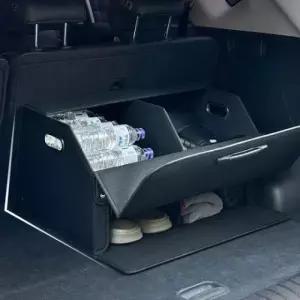 차량용 가죽 착 2층 트렁크 정리함 수납함 용품 AP12