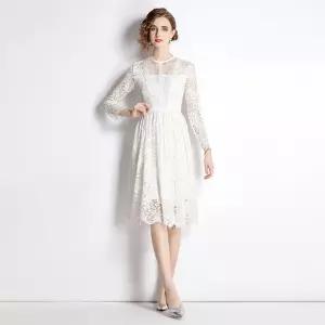 여자 원피스 스커트 레이어드 레이스 슬림 미디엄 SPO마켓1