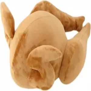 리첸하오 치킨 베개 바닥 장식 강화 소파 쿠션 독서 자동차 쿠션(치킨 17.7인치)