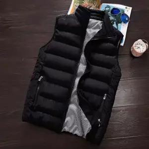 따뜻한 겨울 초경량 패딩조끼 캐주얼 조끼 퀄팅 보온 남성 방한