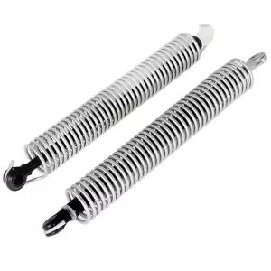 Silscvtt 2개 실버 리어 트렁크 리드 리턴 스프링 오른쪽 및 왼쪽 교체용 F10N 528i 550i 535i 2011-2016