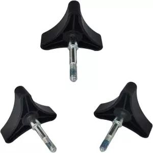 롤링 워커 롤레이터 접이식 핸드 추진 알루미늄 3점 노브 액세서리의 일반 부품을 위한 교체 부품 유니버설