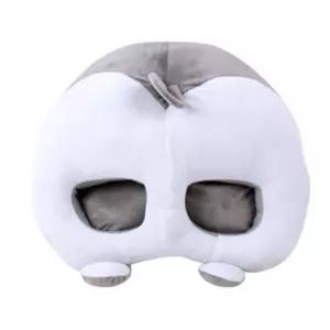 강아지 그레이 엉덩이모양 USB 발열쿠션 발난로사무실로 보온 용품 디자인로 발난로 극세사로 USB로