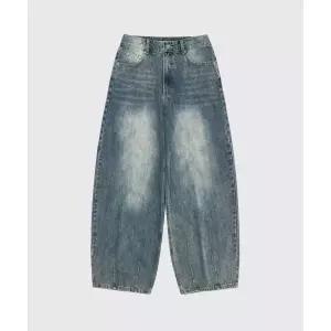 INTEMPOMOOD 레이지보이 벌룬 핏 데님_페이디드블루 783570