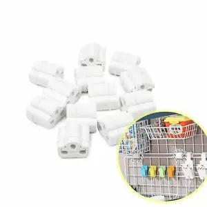 벽 MUN959F4 네트 망 연결고리 벽수납 철망진열대 세탁실수납