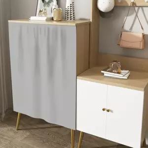 찍찍이 가림막 커튼 가리개 주방 패브릭 가람천 바란스인테리어 커텐종류 모던하우스 셀프 수납장 베란다