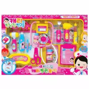 메디컬 병원 놀이 여자아이장난감 캐리와친구들아기 역할 유아 여아 와들 세트